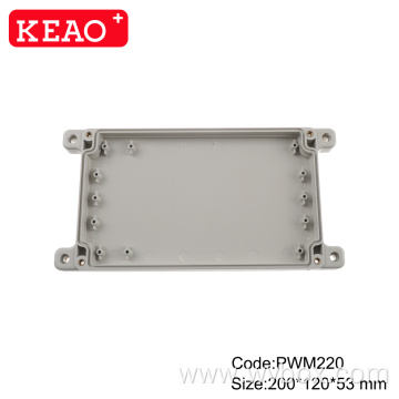 Plastic enclosure with mounting bracket ip65 waterproof enclosure plastic surface mount junction box network plastic enclosure